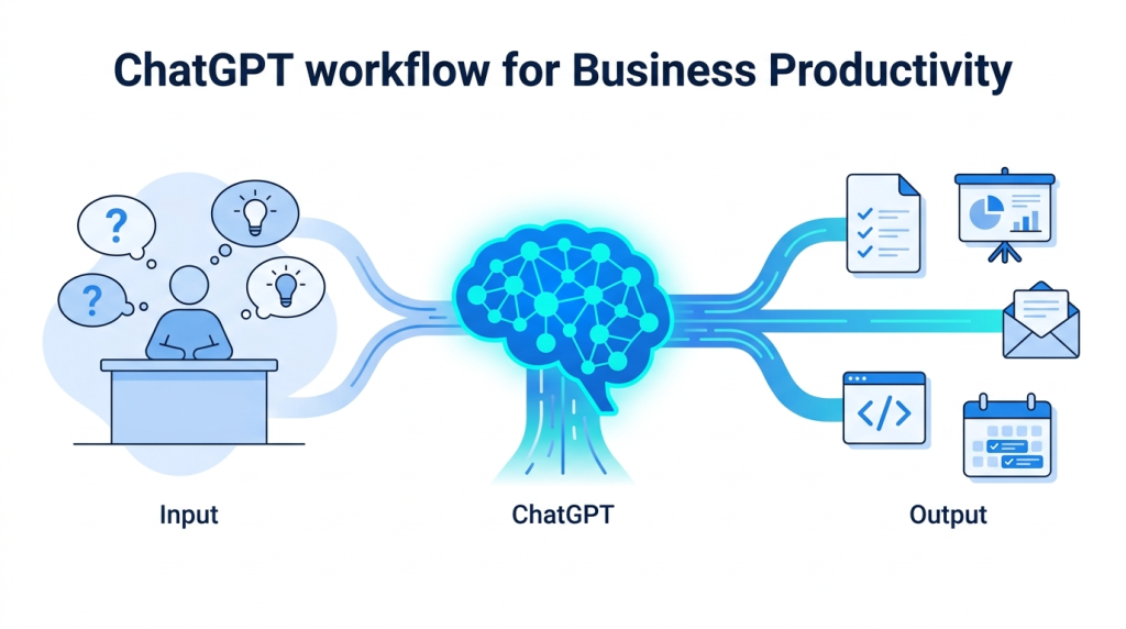 ChatGPT 업무 활용법 개념 설명 이미지 | DW Lifelog