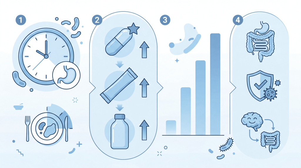 유산균 효능 활용 가이드 이미지 | DW Lifelog