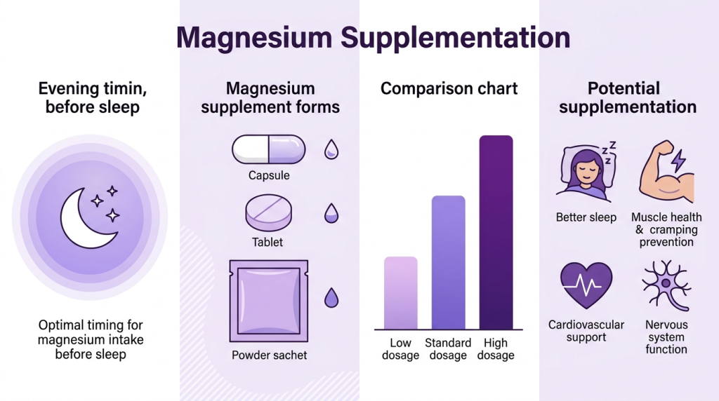 마그네슘 효과 활용 가이드 이미지 | DW Lifelog