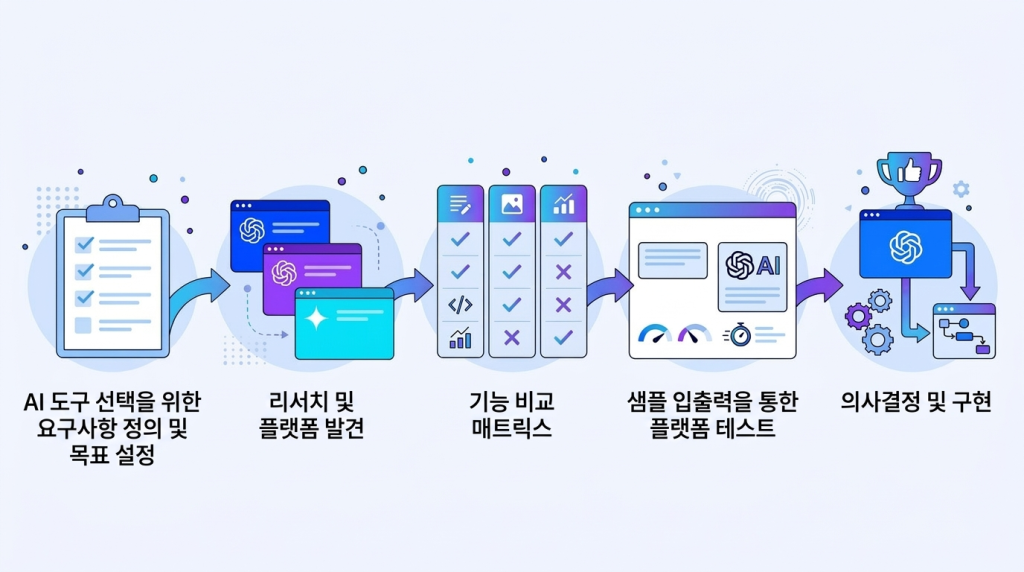 생성형 AI 비교 활용 가이드 이미지 | DW Lifelog