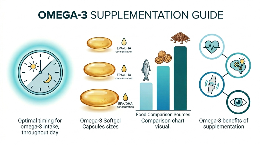 오메가3 효능 활용 가이드 이미지 | DW Lifelog