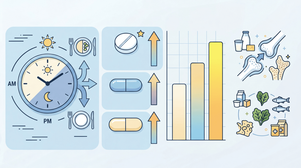 칼슘 보충제 추천 활용 가이드 이미지 | DW Lifelog